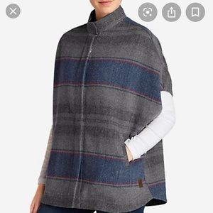 Women’s Eddie Bauer poncho sanoma